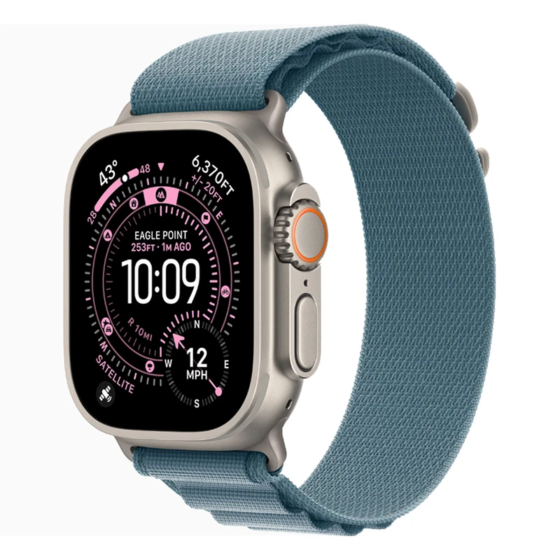 ساعت هوشمند 49 میلی متری اپل مدل Ultra 3 Natural Titanium Case با بند Alpine Loop - تصویر 2