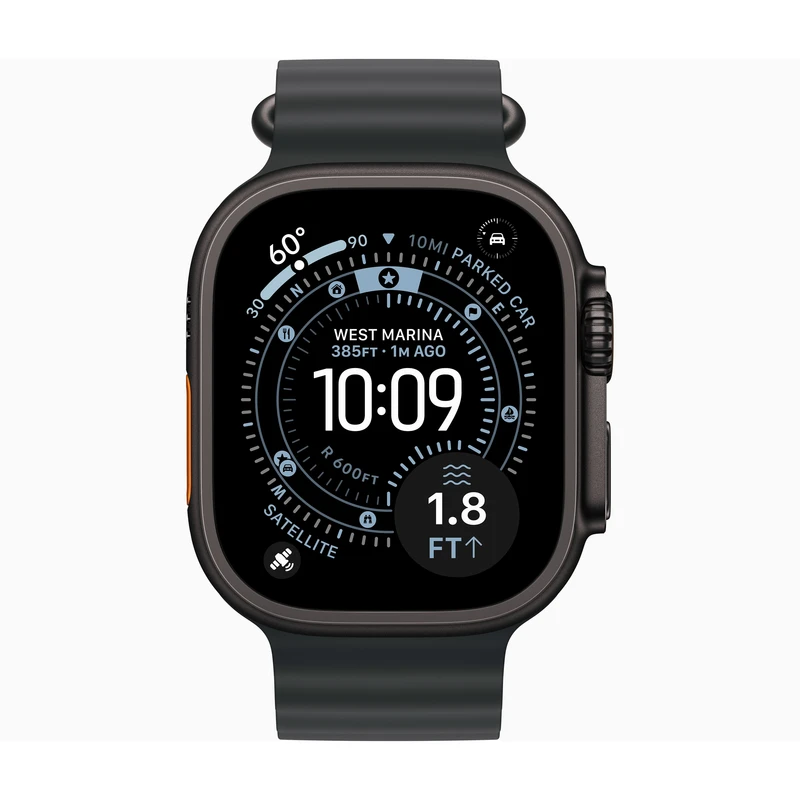 ساعت هوشمند 49 میلی متری اپل مدل Ultra 3 Natural Titanium Case با بند Alpine Loop - تصویر 7